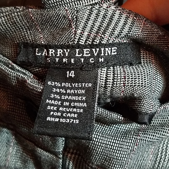 Larry Levine 14 Dress Walking Shorts - Picture 6 of 6